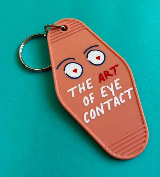 Llavero The Art of Eye Contact