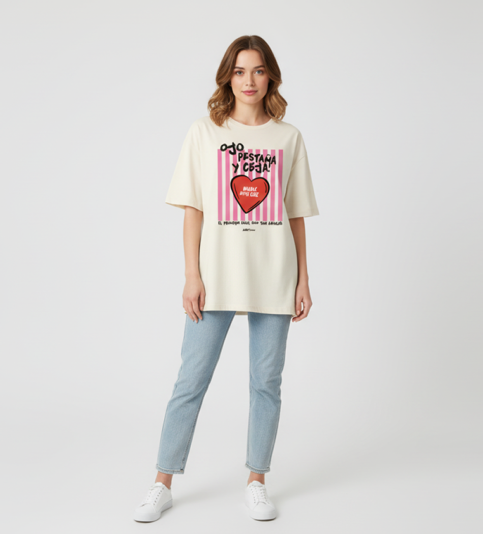 Polera Ojo Pestaña Ceja