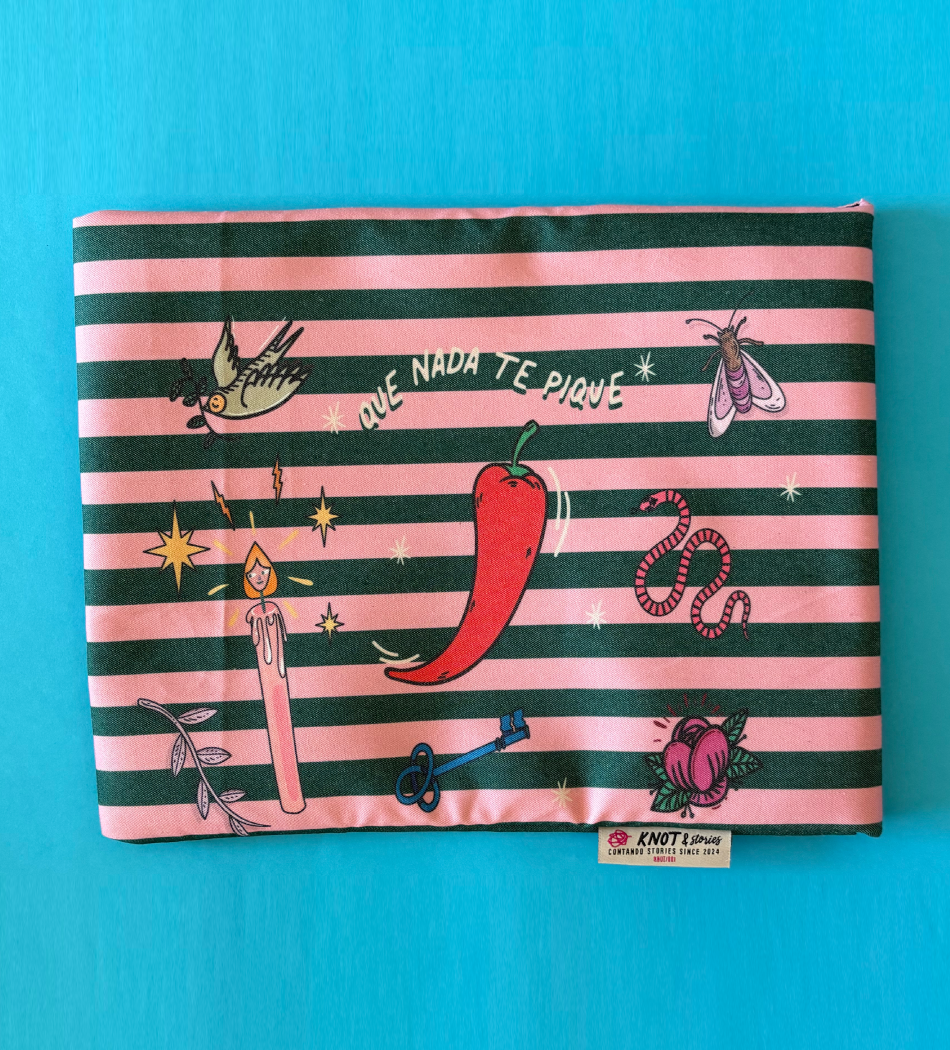 Funda Notebook Ají "Que Nada Te Pique"